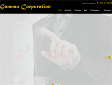 Tablet Screenshot of ganemocorp.com